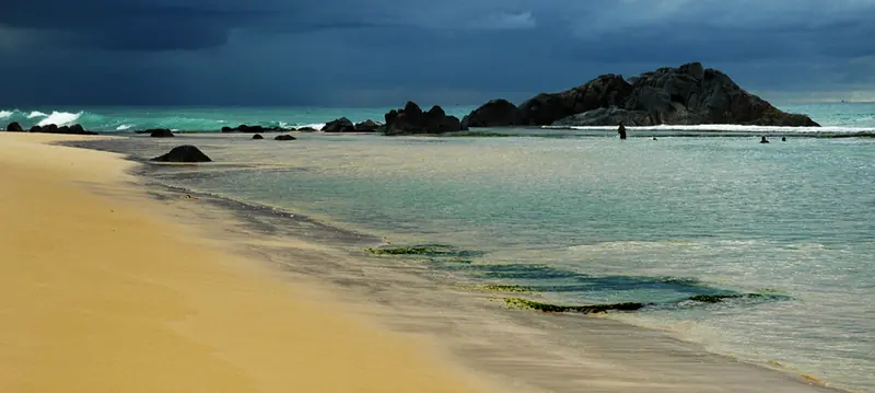 Nilaveli's east coast shoreline