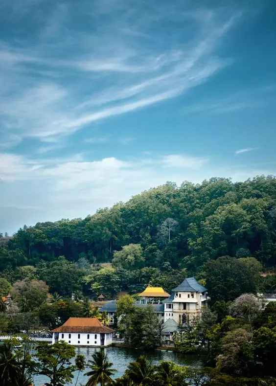 Kandy's historic city centre